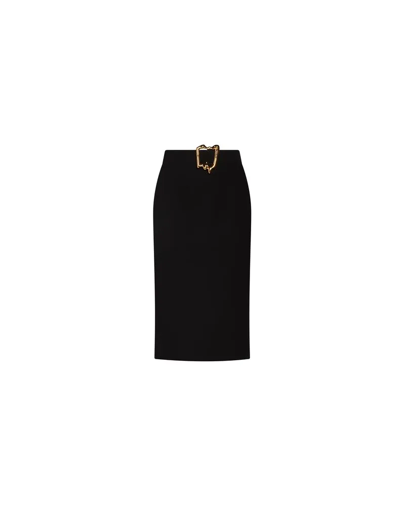 Moschino HOSEN & RÖCKE - Midi-Röckeauf YOOX.COM Schwarz