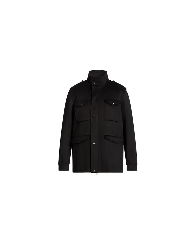 Paltò JACKEN & MÄNTEL - Mäntelauf YOOX.COM Schwarz