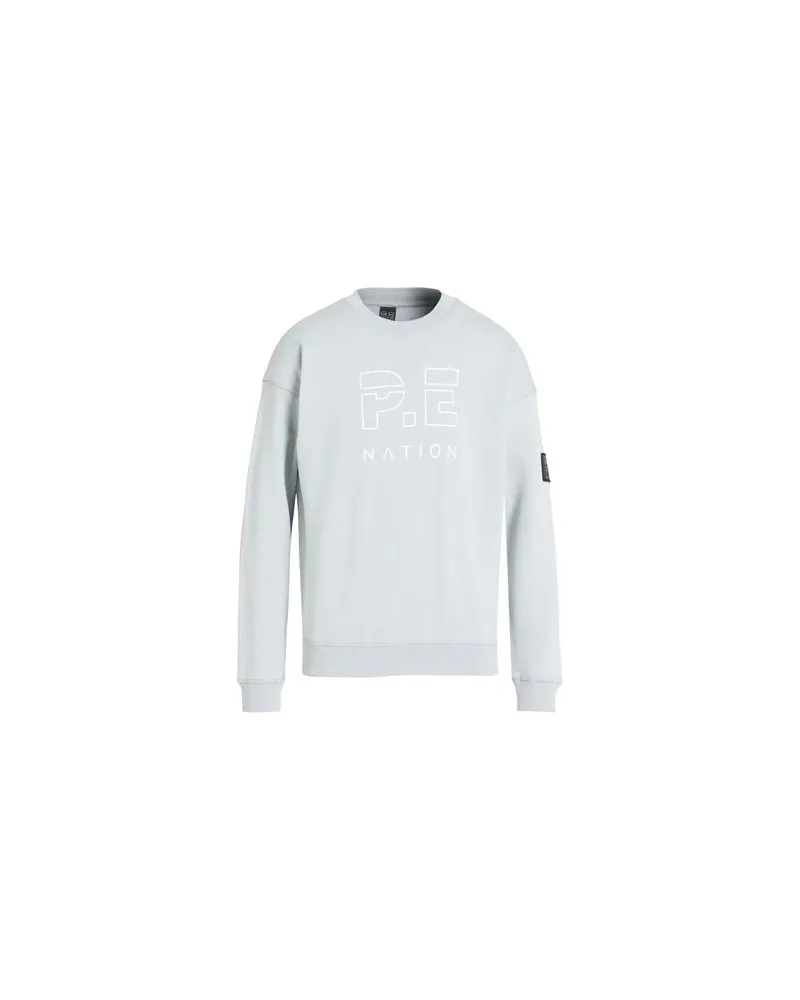 P.E. NATION TOPS - Sweatshirtsauf YOOX.COM Hellgrau