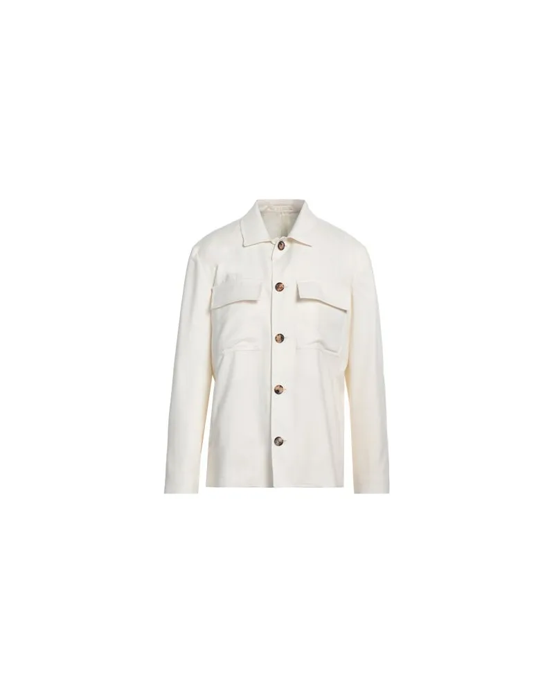 LARDINI TOPS - Hemdenauf YOOX.COM Cremeweiß