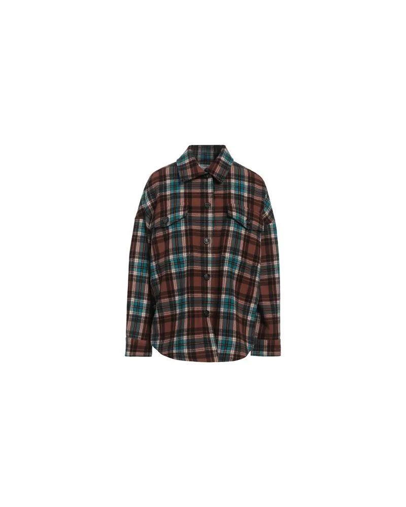 CIRCOLO 1901 TOPS - Hemdenauf YOOX.COM Schokobraun
