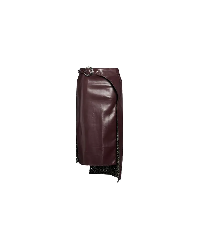 Paco Rabanne HOSEN & RÖCKE - Midi-Röckeauf YOOX.COM Pflaume
