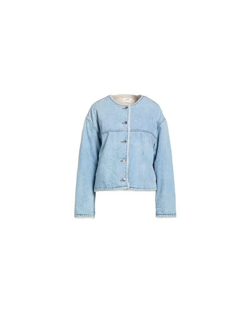 Xírena JACKEN & MÄNTEL - Jeansjacken/Mäntelauf YOOX.COM Blau