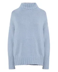 ARAGONA Rollkragenpullover Himmelblau