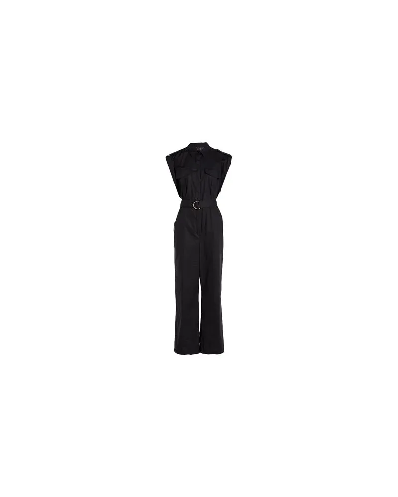Icona By Kaos OVERALLS - Jumpsuitsauf YOOX.COM Schwarz