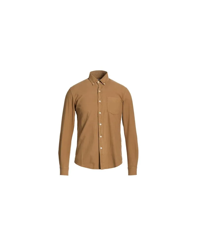 COLORFUL STANDARD TOPS - Hemdenauf YOOX.COM Kamel