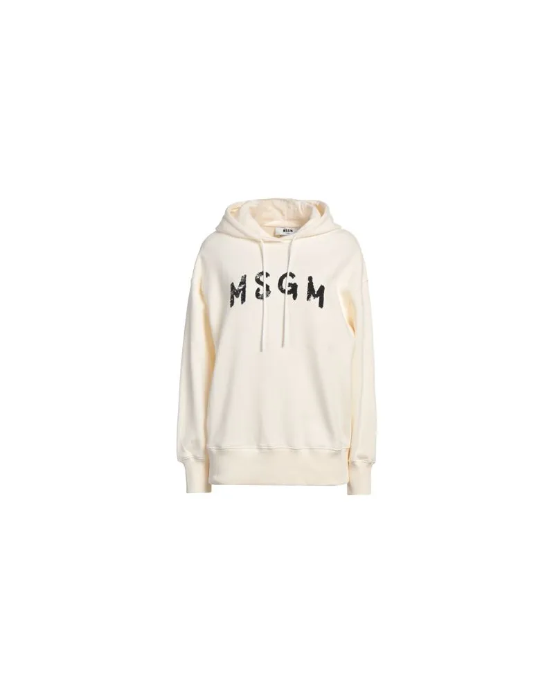 MSGM TOPS - Sweatshirtsauf YOOX.COM Elfenbein