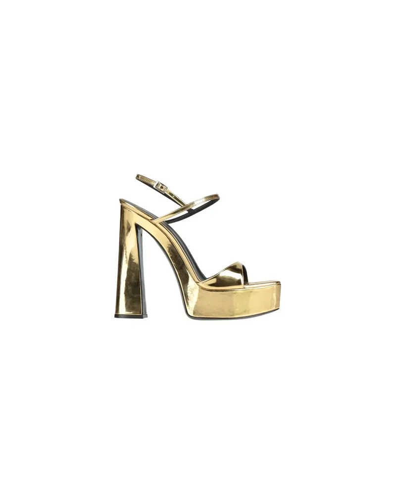Giuseppe Zanotti SCHUHE - Sandalenauf YOOX.COM Gold