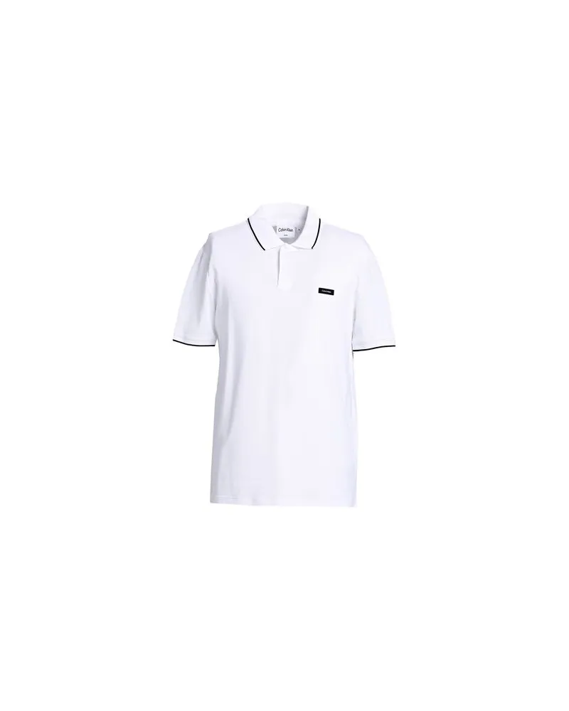 Calvin Klein TOPS - Poloshirtsauf YOOX.COM Weiß