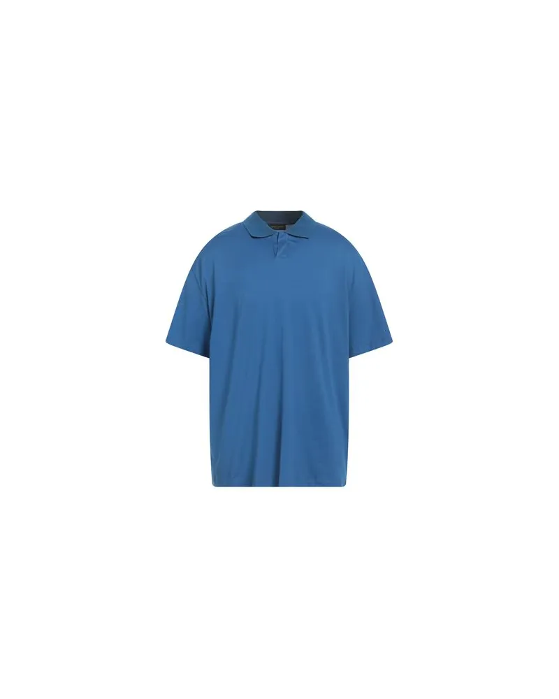 Roberto Collina TOPS - Poloshirtsauf YOOX.COM Blau