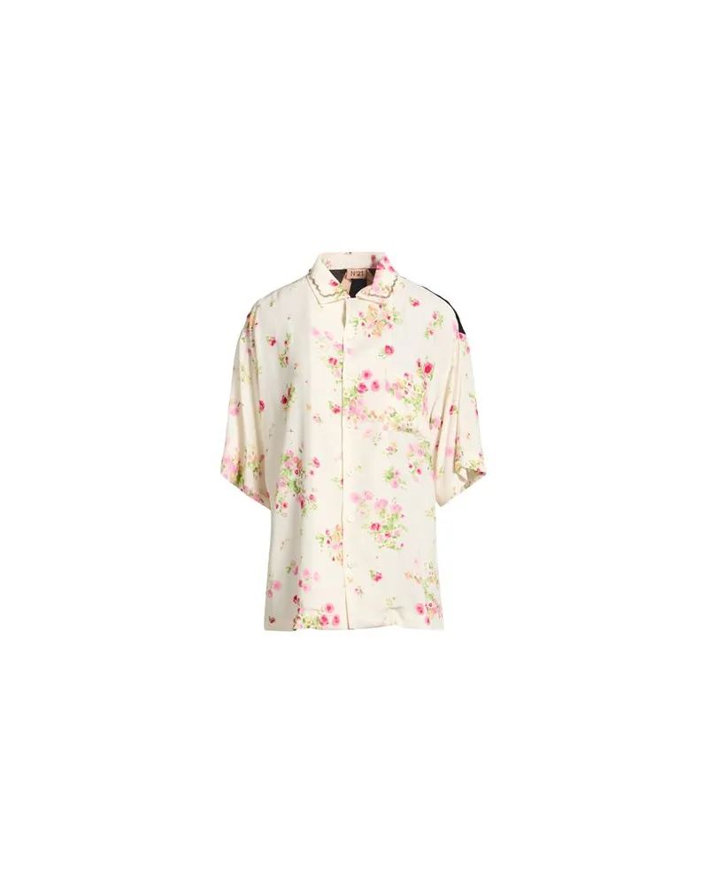 N° 21 TOPS - Hemdenauf YOOX.COM Cremeweiß