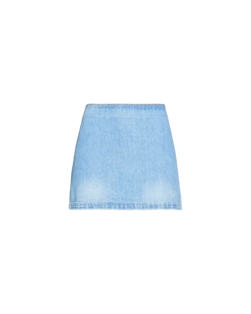 Versace HOSEN & RÖCKE - Jeansröckeauf YOOX.COM Blau