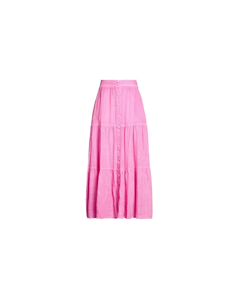 120% Lino HOSEN & RÖCKE - Maxi-Röckeauf YOOX.COM Rosa