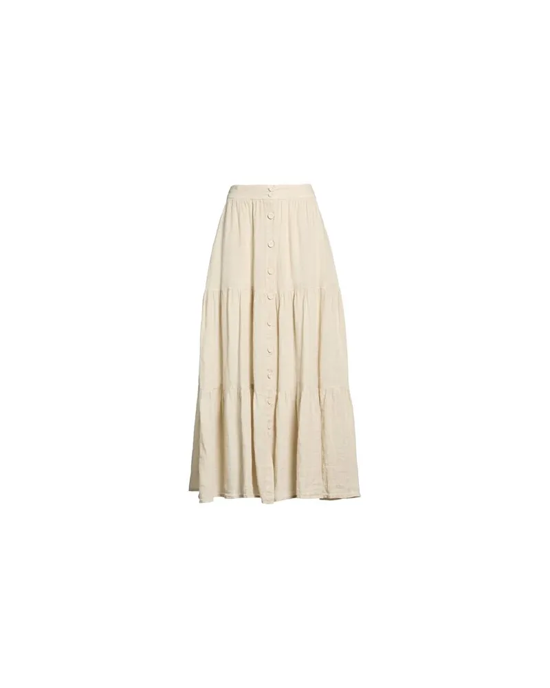 120% Lino HOSEN & RÖCKE - Maxi-Röckeauf YOOX.COM Beige