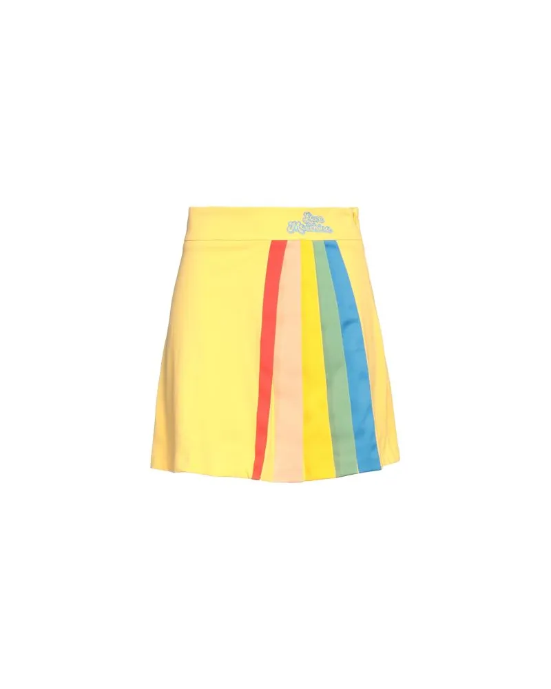 Moschino HOSEN & RÖCKE - Miniröckeauf YOOX.COM Gelb