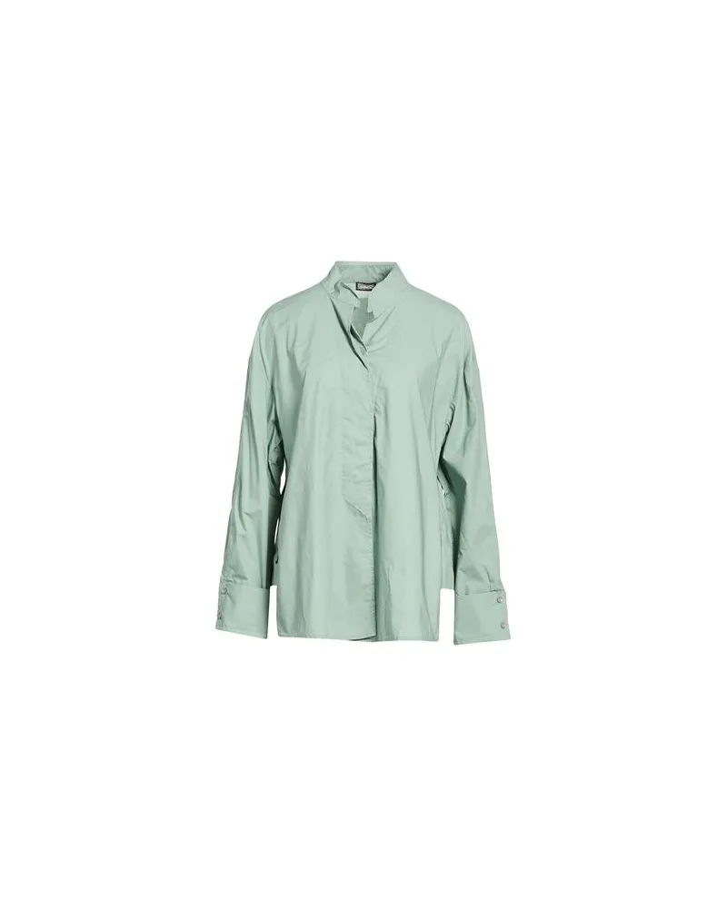 Blauer TOPS - Hemdenauf YOOX.COM Salbeigrün