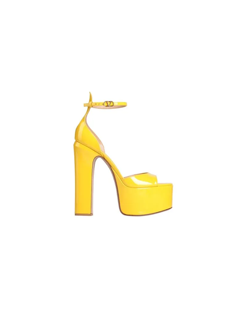 Valentino Garavani SCHUHE - Sandalenauf YOOX.COM Gelb