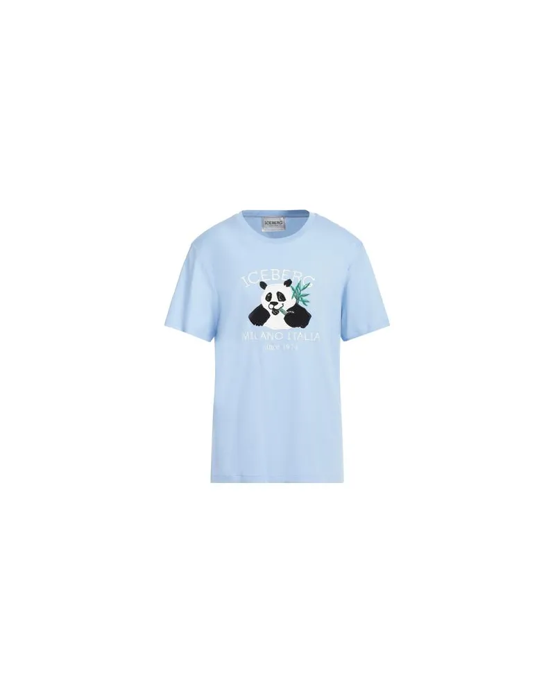 Iceberg TOPS - T-shirtsauf YOOX.COM Himmelblau