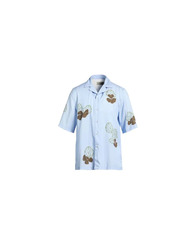 Officine Generale TOPS - Hemdenauf YOOX.COM Himmelblau