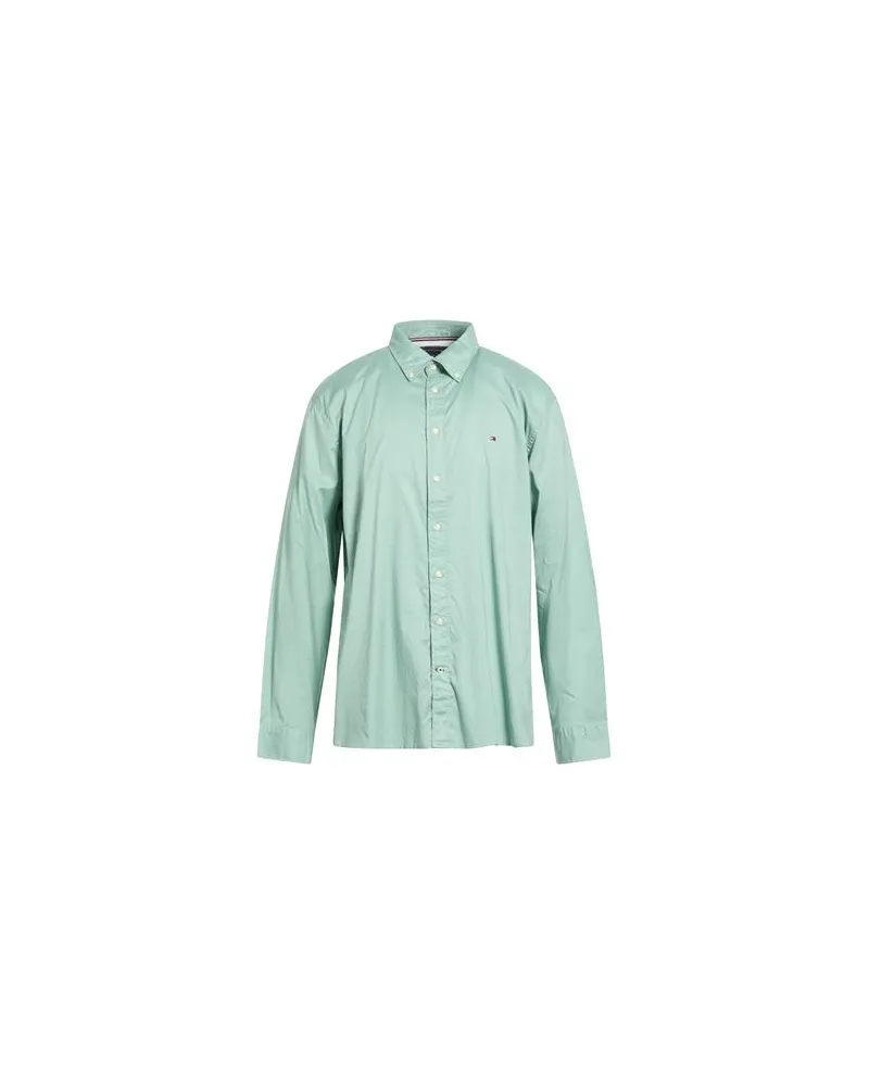 Tommy Hilfiger TOPS - Hemdenauf YOOX.COM Salbeigrün