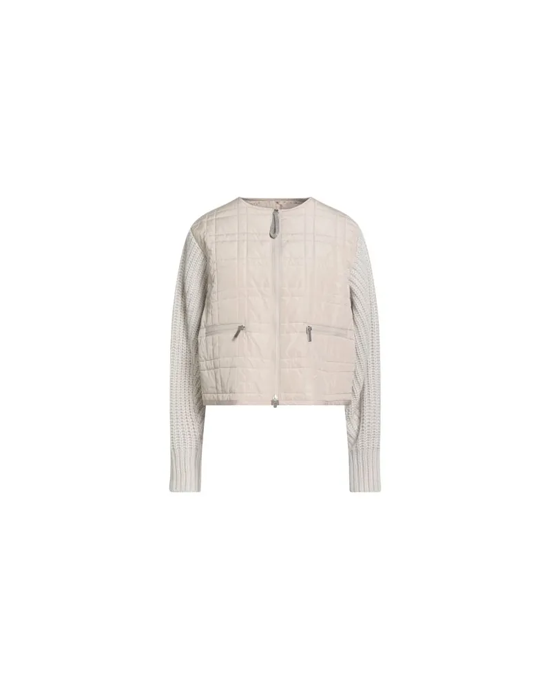 Fabiana Filippi JACKEN & MÄNTEL - Pufferjacken & Daunenjackenauf YOOX.COM Beige