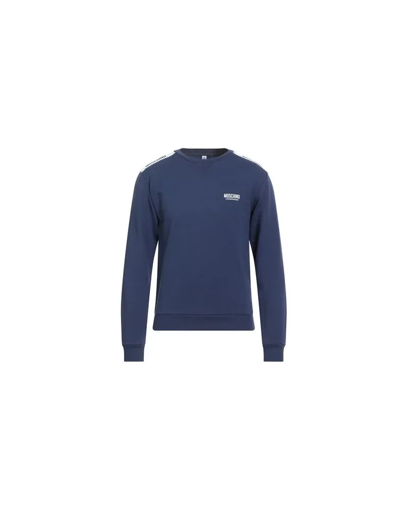 Moschino UNDERWEAR - TOPS - Sweatshirtsauf YOOX.COM Marineblau