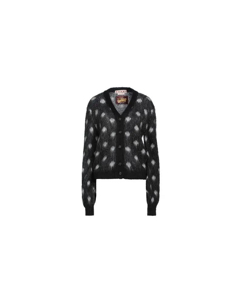 Marni STRICKWAREN - Strickjackenauf YOOX.COM Schwarz