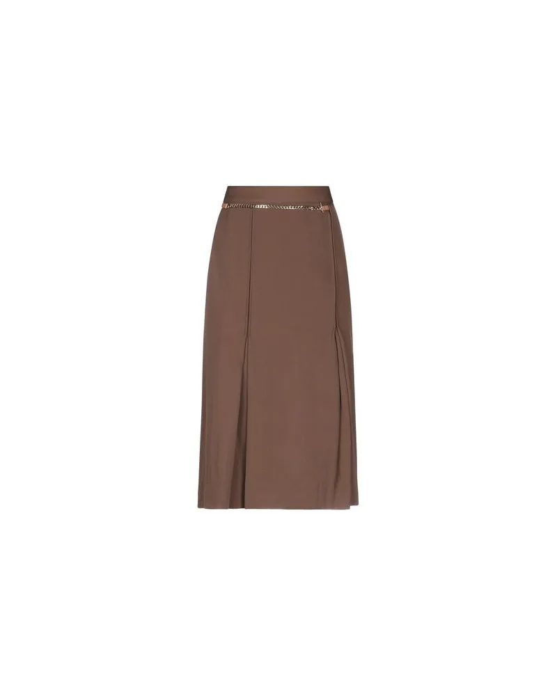 Victoria Beckham HOSEN & RÖCKE - Midi-Röckeauf YOOX.COM Braun