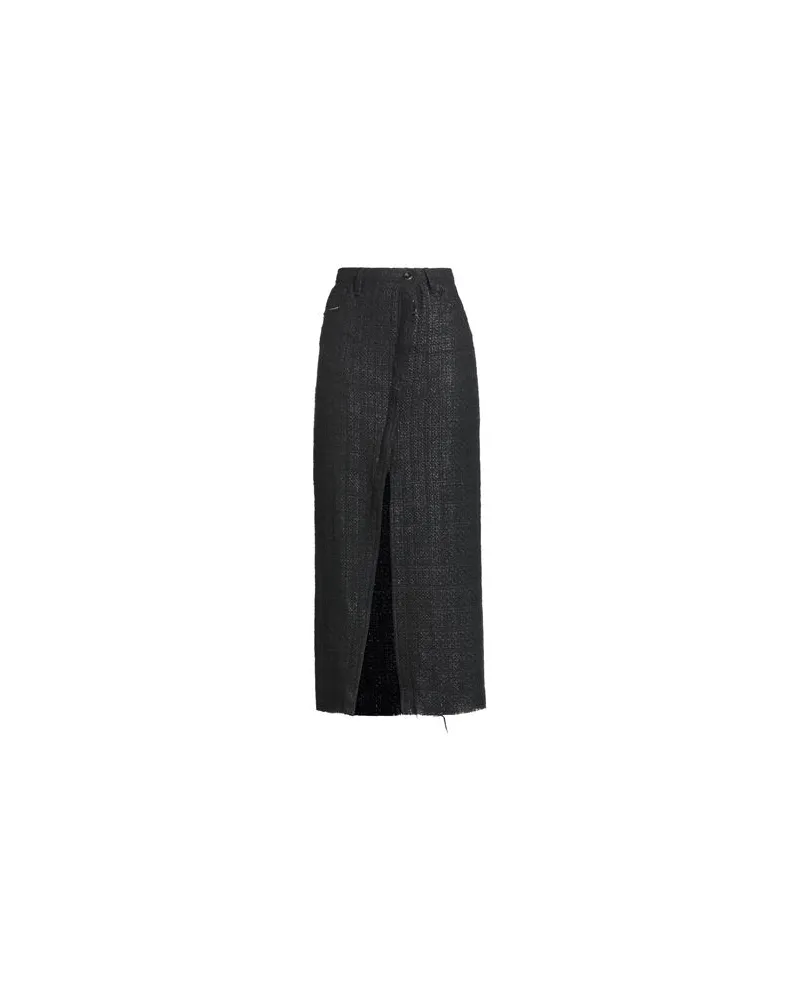 PLAN C HOSEN & RÖCKE - Maxi-Röckeauf YOOX.COM Schwarz