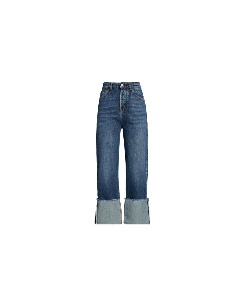 Alessia Santi DENIM  - HOSEN & RÖCKE - Jeanshosenauf YOOX.COM Blau