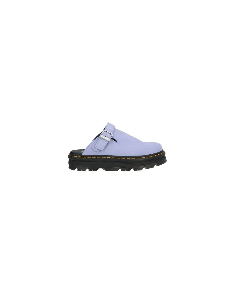 Dr.Martens ZEBZAG MULE SUEDE  - SCHUHE - Mules & Clogsauf YOOX.COM Lila