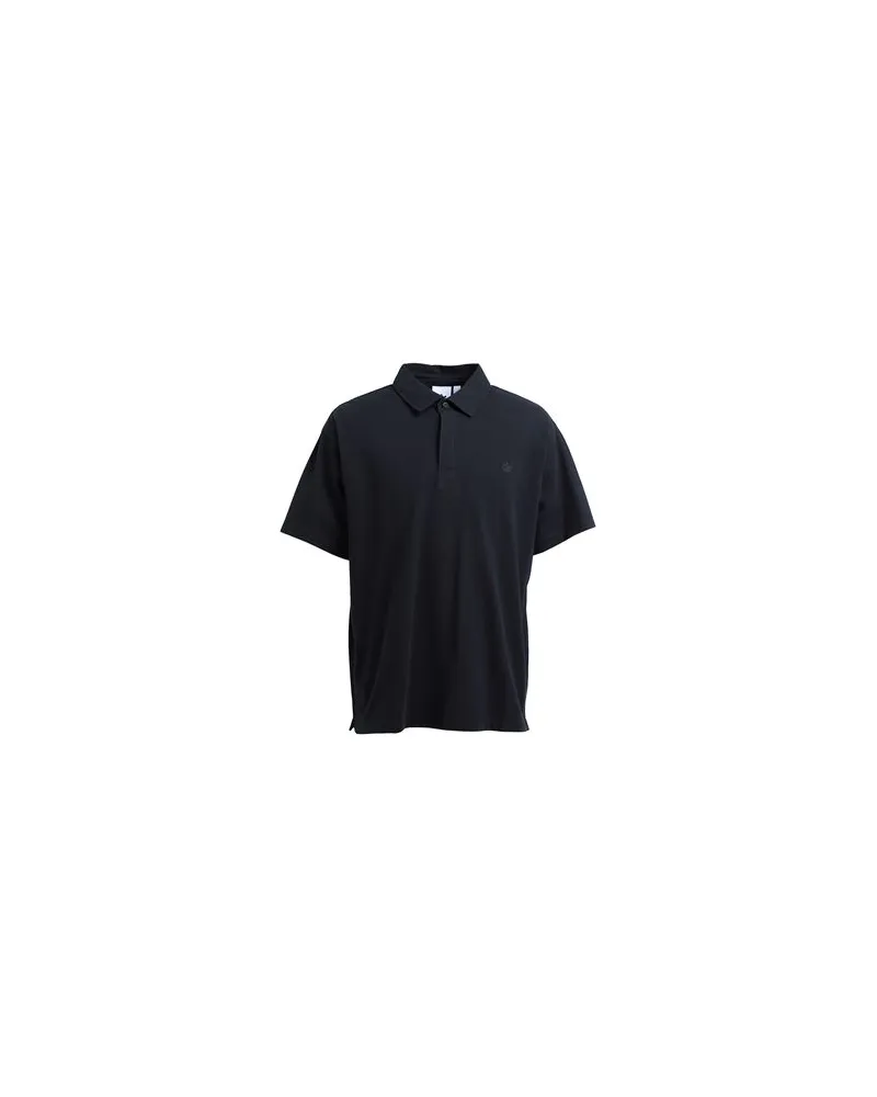 adidas PREMIUM ESSENTIALS POLO SHIRT  - PREMIUM ESSENTIALS POLO SHIRT - TOPS - Poloshirtsauf YOOX.COM Schwarz