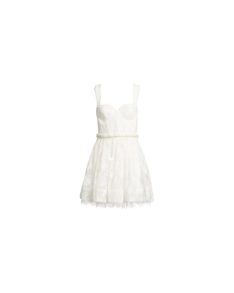 Alice + Olivia KLEIDER - Mini-Kleiderauf YOOX.COM Weiß
