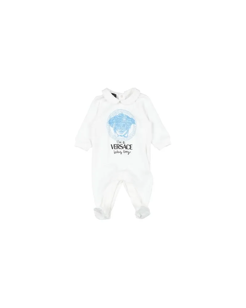 Versace NEUGEBORENE - Babystrampler & -Latzhoseauf YOOX.COM Weiß