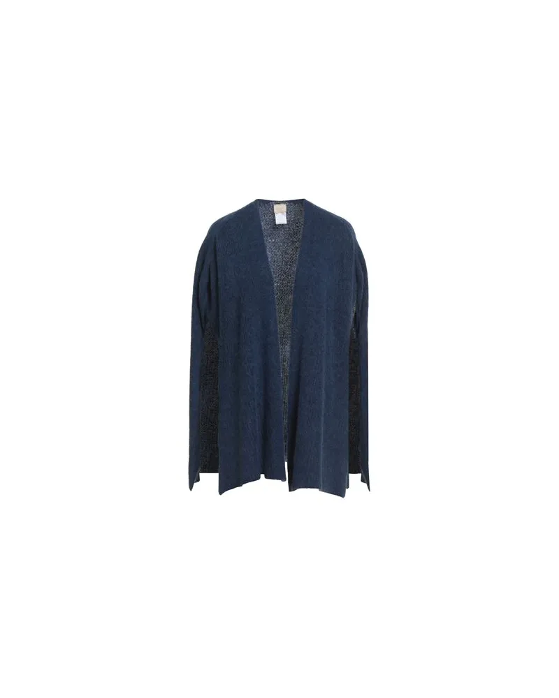 Siste's STRICKWAREN - Strickjackenauf YOOX.COM Marineblau