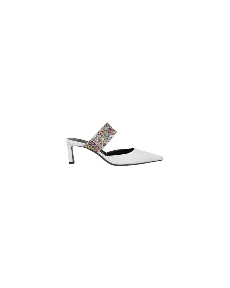 Sergio Rossi SCHUHE - Mules & Clogsauf YOOX.COM Weiß
