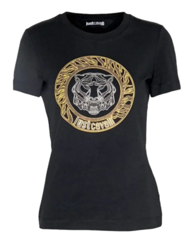 Just Cavalli T-shirts Schwarz