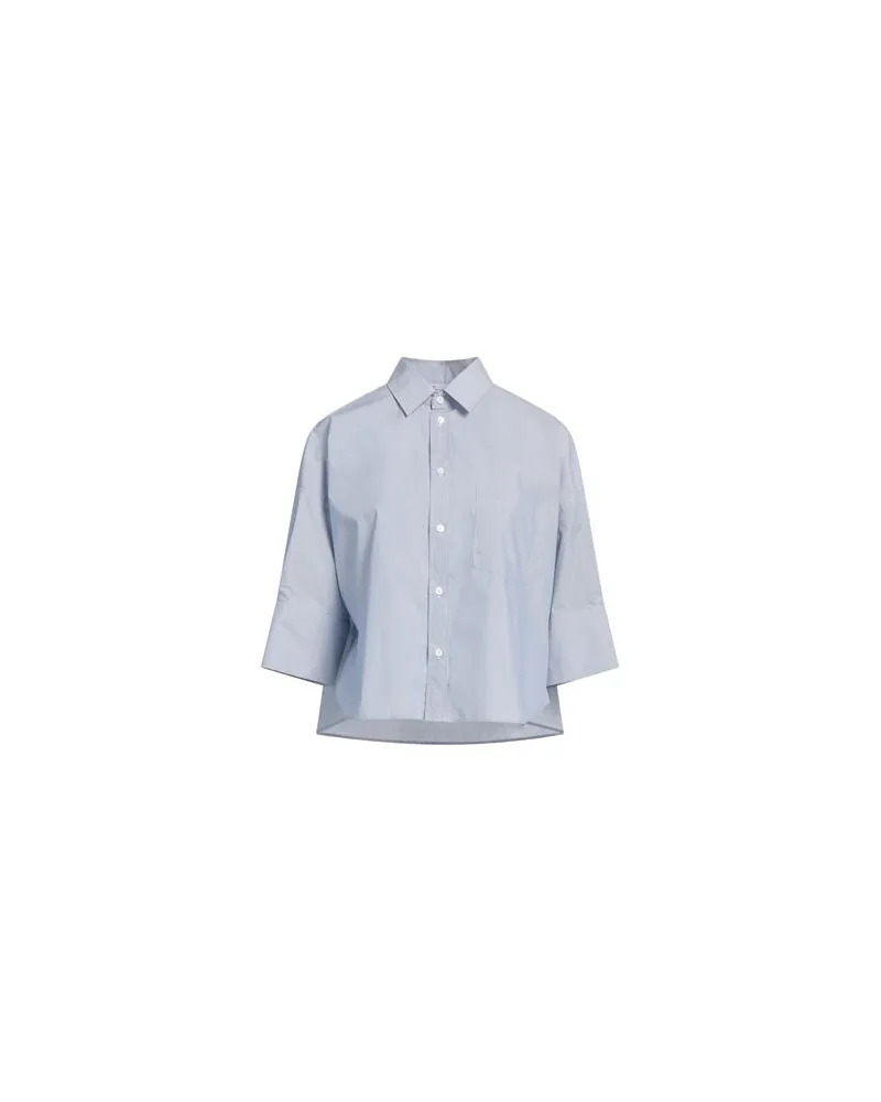 RED Valentino TOPS - Hemdenauf YOOX.COM Azurblau