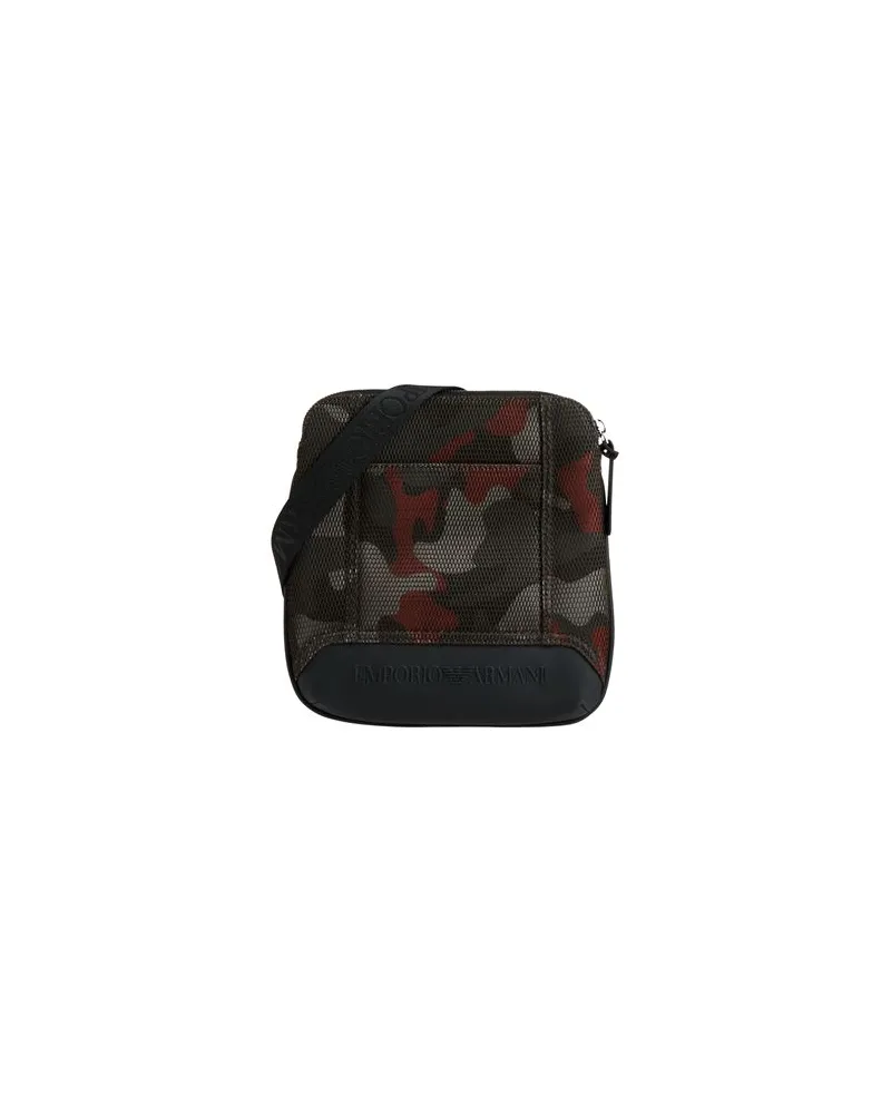 Emporio Armani TASCHEN - Umhängetascheauf YOOX.COM Dunkelgrün