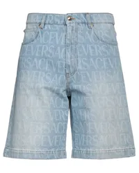 Versace Jeansshorts Blau