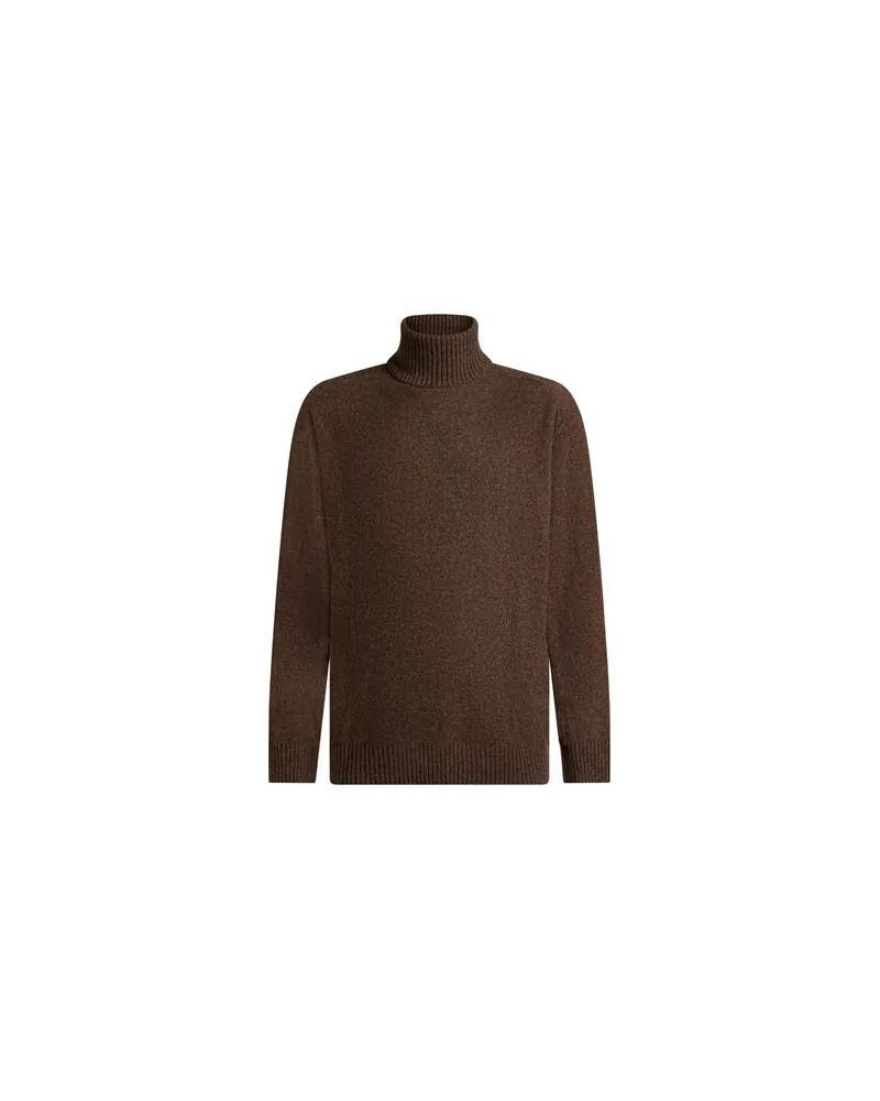 A.P.C. STRICKWAREN - Rollkragenpulloverauf YOOX.COM Schokobraun