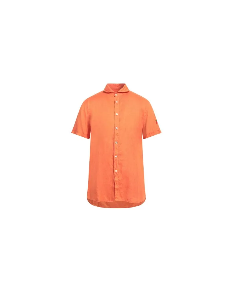 Cooperativa Pescatori Posillipo TOPS - Hemdenauf YOOX.COM Orange