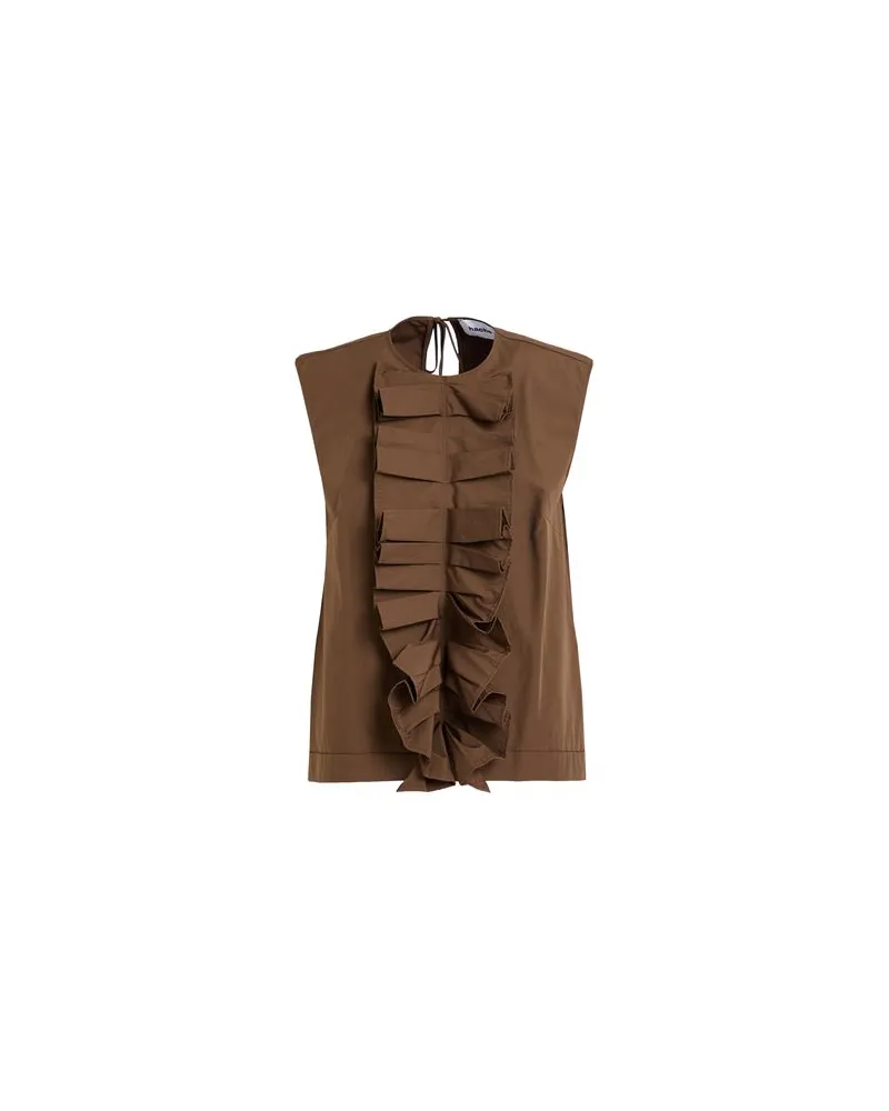 HACHE TOPS - Topsauf YOOX.COM Schokobraun