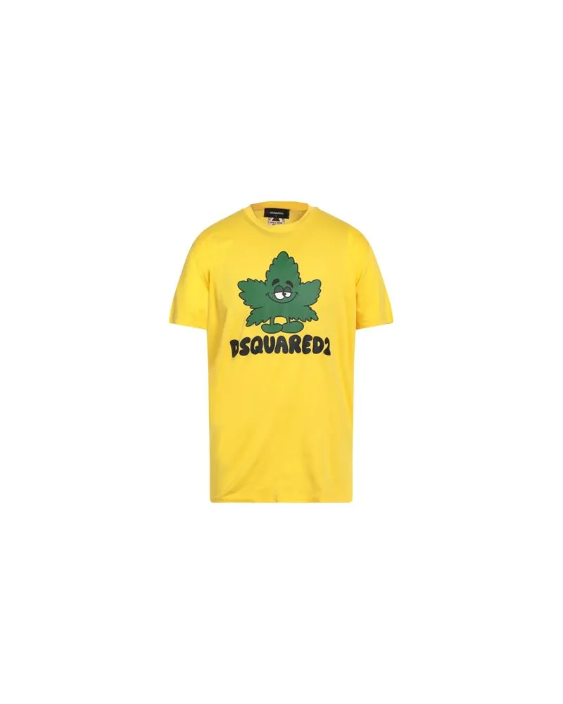 Dsquared2 TOPS - T-shirtsauf YOOX.COM Gelb