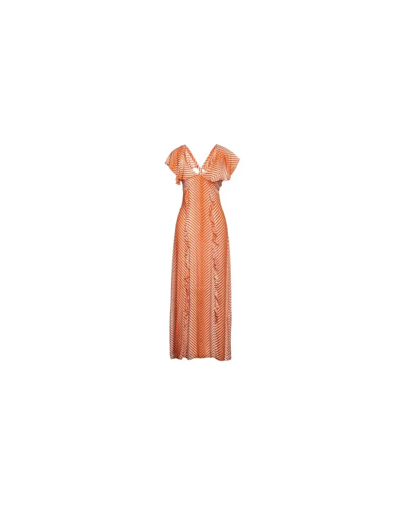 Soallure KLEIDER - Maxi-Kleiderauf YOOX.COM Orange