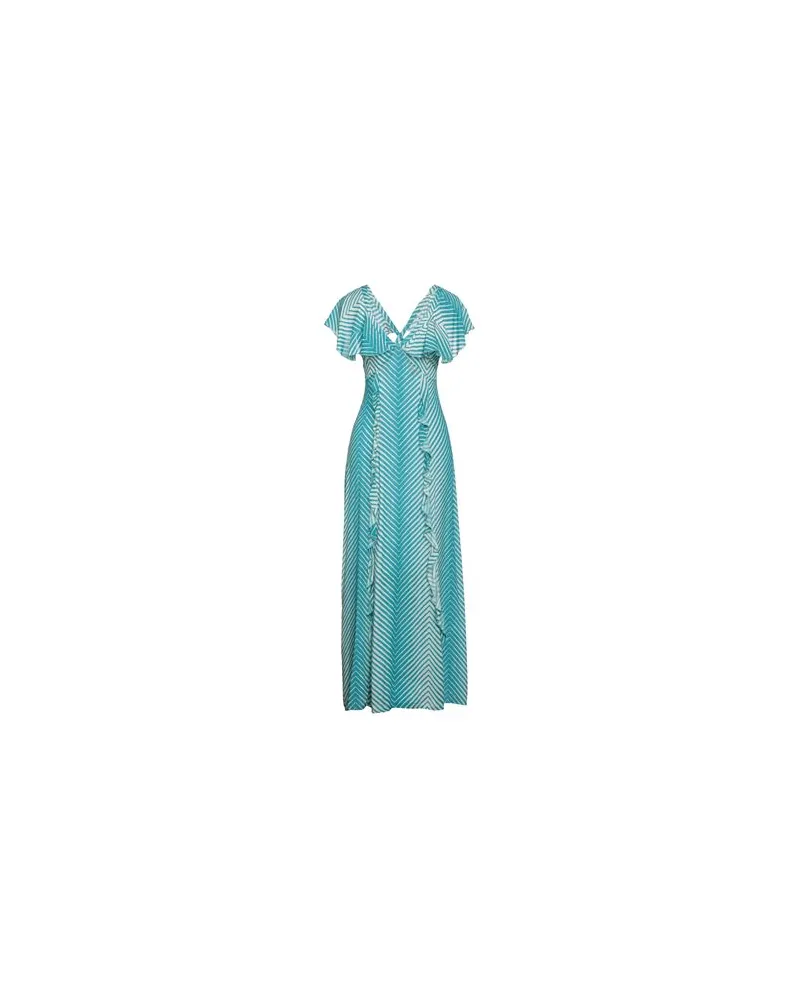 Soallure KLEIDER - Maxi-Kleiderauf YOOX.COM Azurblau