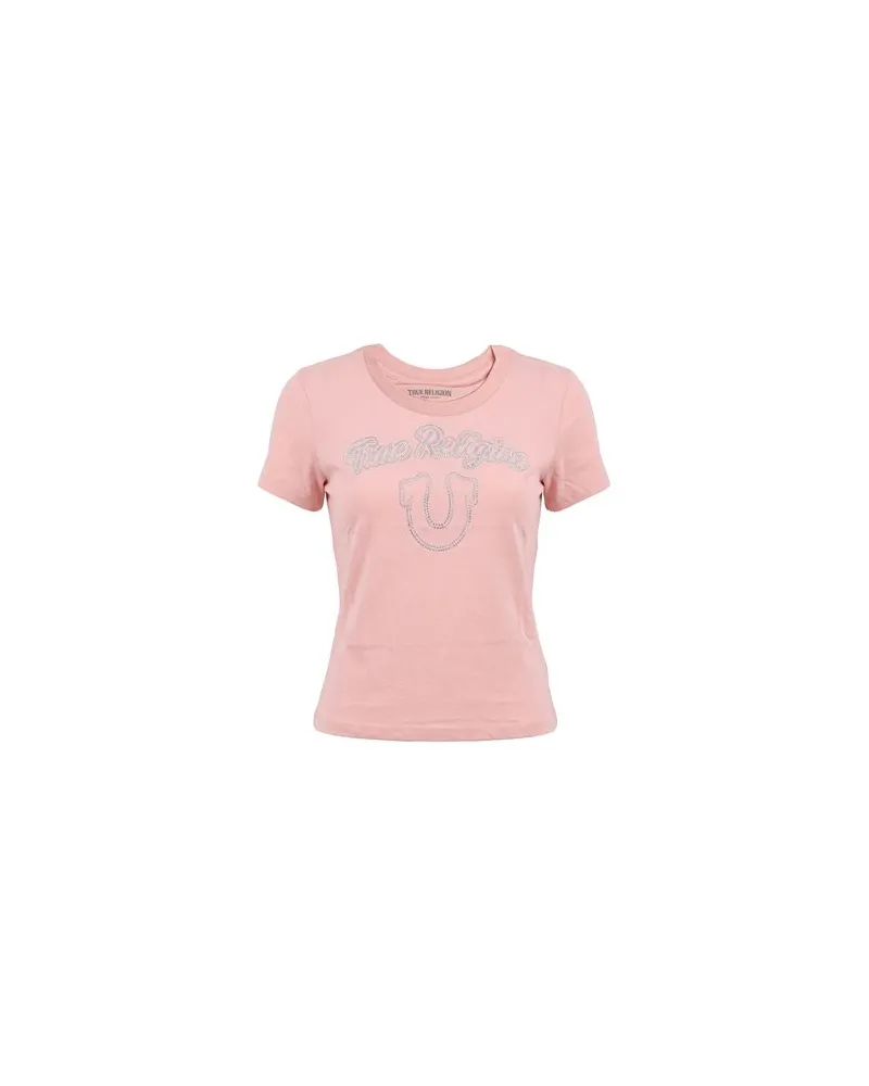 True Religion TOPS - T-shirtsauf YOOX.COM Hellrosa
