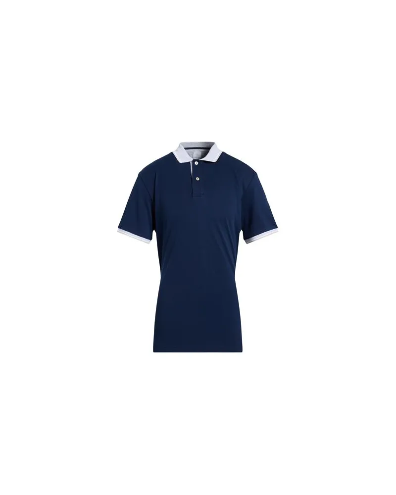 Eleventy PLATINUM - TOPS - Poloshirtsauf YOOX.COM Nachtblau