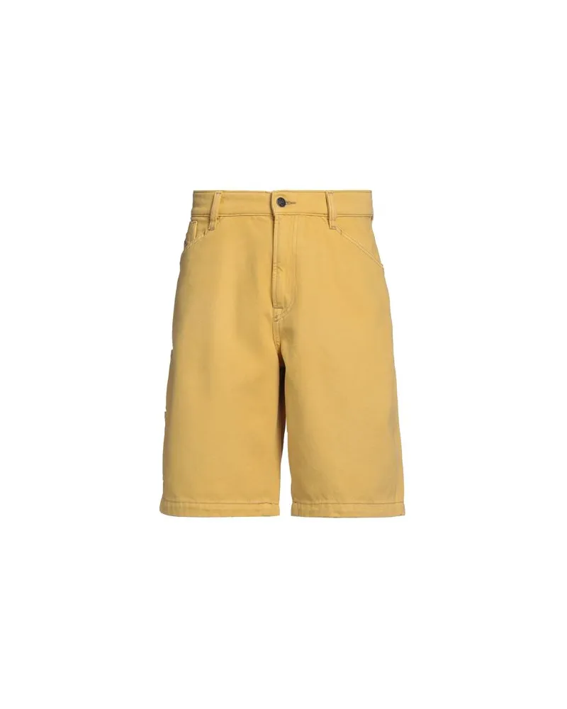 Diesel HOSEN & RÖCKE - Jeansshortsauf YOOX.COM Senf
