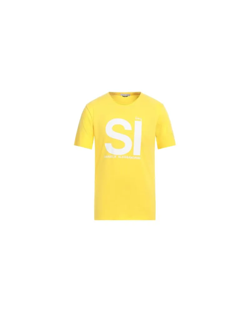 Daniele Alessandrini TOPS - T-shirtsauf YOOX.COM Gelb